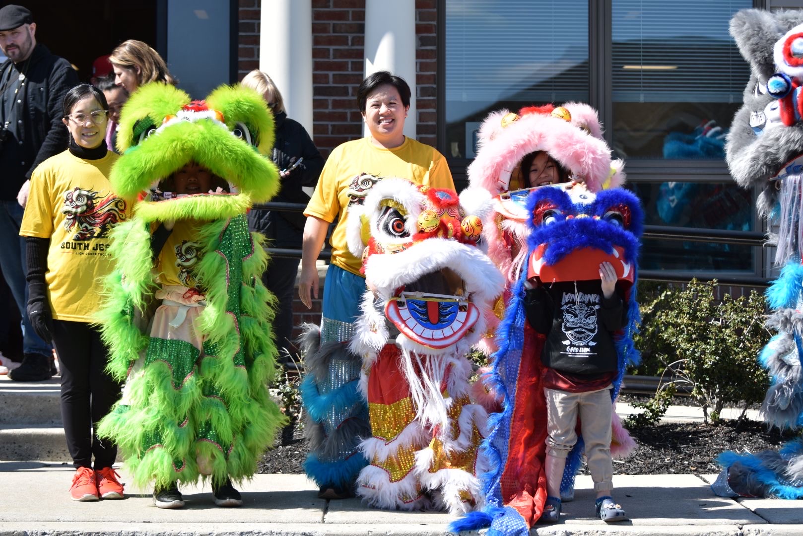 Bao Bao Lions performing at a community event
