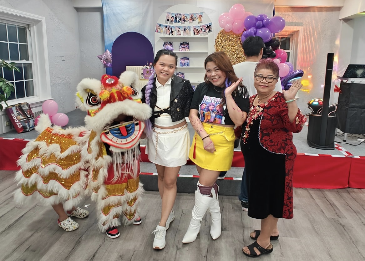 South Jersey Lion Dance birthday performance