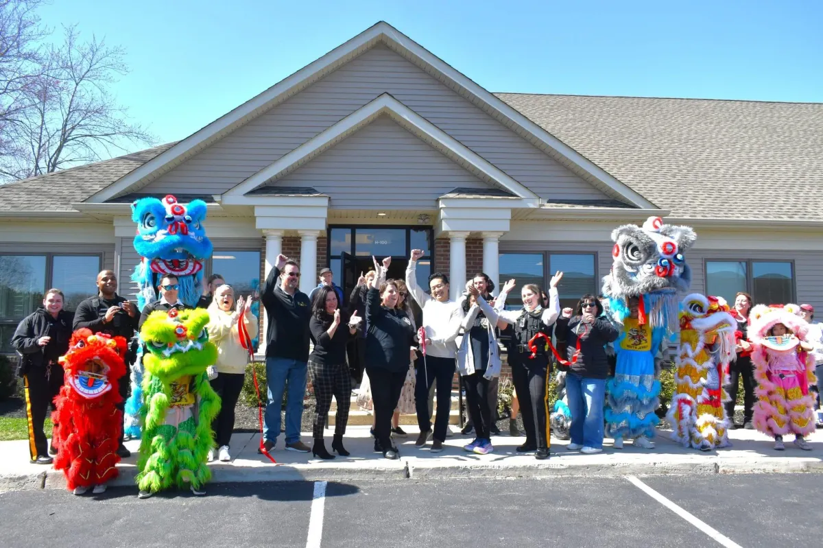 South Jersey Lion Dance grand opening performance