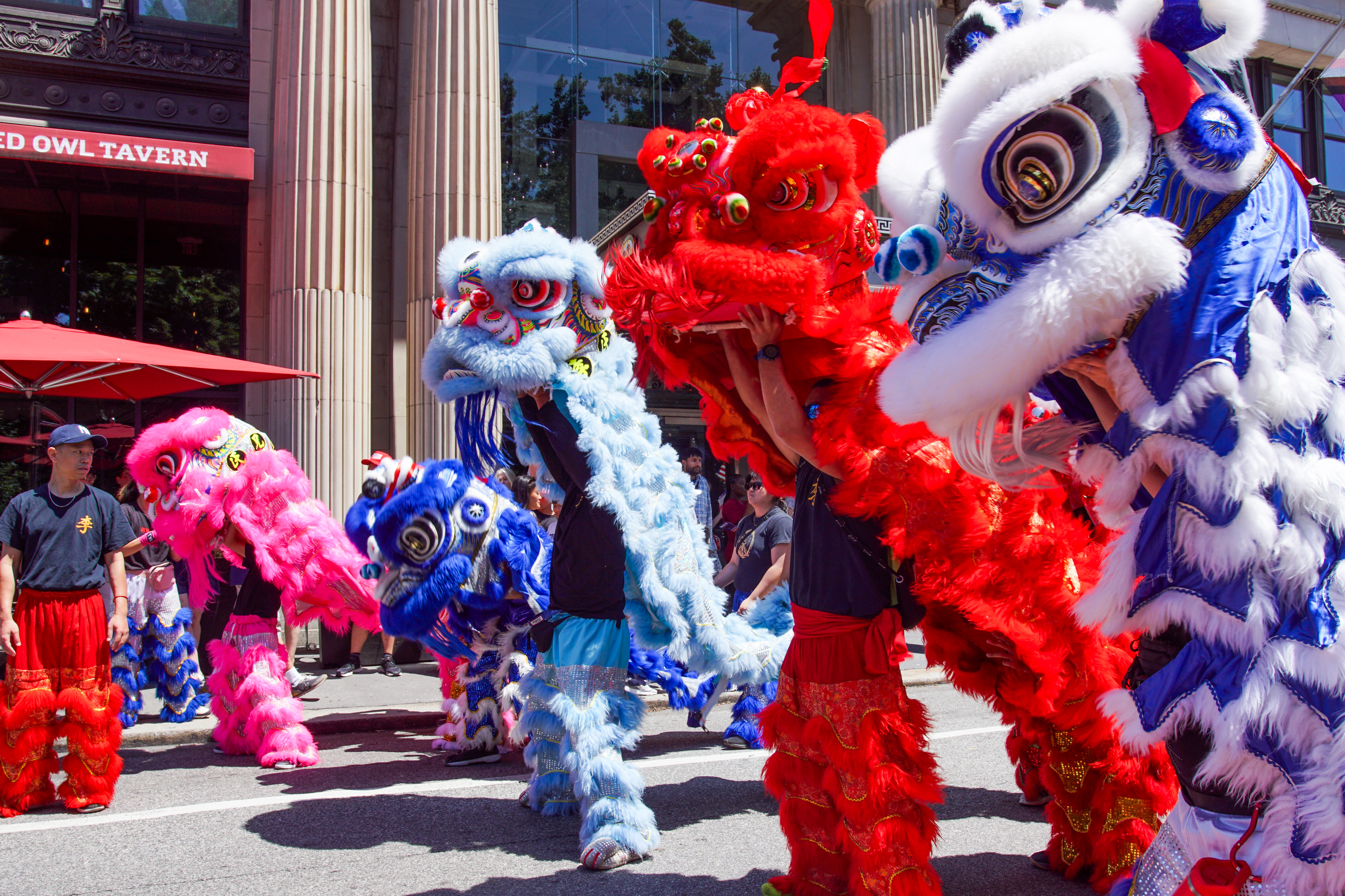 South Jersey Lion Dance parade performance