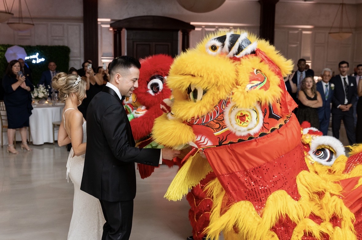 South Jersey Lion Dance wedding performance